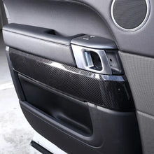 Load image into Gallery viewer, For Landrover Range Rover Sport RR Sport 2014-2019 ABS Carbon Fiber Car Inner Door Decoration Cover Trim sticker car accessories