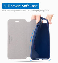 Load image into Gallery viewer, Ultra Thin Slim Case For iPhone 13 12 Case 6S 7 8 Plus X XR XS Max Flip Leather Cover For iPhone 12 11 Pro Max Case Leather Extra Slim Phone Case With Stand Function
