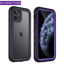 Load image into Gallery viewer, Waterproof Case For iPhone 14 13 12 11 Pro Max 14Plus 12Pro Durable Water Proof Cover Sport 360 Protect iPhone12 Mini Waterproof Case for iPhone Drop Resistant Iphone Clear Back