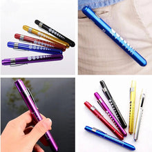 Load image into Gallery viewer, 1PC Pocket Medical Pen Light Lanten LED Penlight Torch Otoscope Flashlight Ophthalmoscope for Doctor Nurse Emergency First Aid