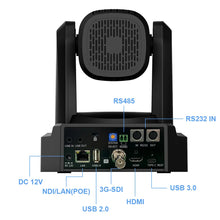 Load image into Gallery viewer, Runpu 1080P/60fps NDI Conference PTZ Video Camera 12/20/30x Zoom Ai Auto Tracking PTZ SDI Camera HDMI USB Outputs Support POE