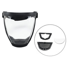 Load image into Gallery viewer, Full Face Shield Oil-splash Proof Mask Motorcycle Bicycle Cycling Dusting Mask Transparent Protection Cover Protective Goggles