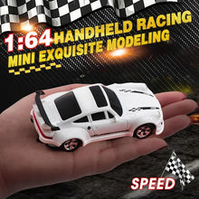 Load image into Gallery viewer, 4WD RC Drift Racing Car - 1/43 Mini High-Speed Electric Car with Gyroscope, Realistic Lights, Remote Control Toy for Kids & Adults
