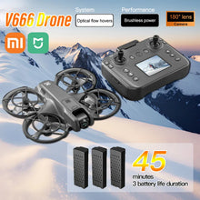 Load image into Gallery viewer, Xiaomi V666 Mini Drone 4K Professional Aerial 8k Dual Camera Intelligent obstacle avoidance Brushless Quadcopter Kid RC Toy