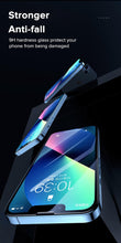 Load image into Gallery viewer, 2PCS 9H Tempered Glass For iPhone 13 Pro Max 12 11 X XR XS 7 8 8P Max Full Cover Ultra-HD Screen Protector for iPhone 13 Tempered Glass Film with Auto Alignment Tool Easy Installation 99% HD Clear 9H Hardness Bubble Free Screen Protector For iPhone