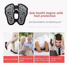 Load image into Gallery viewer, EMS Massage Electric Foot Massager Pad Fisioterapia Electrodos Estimulador Physiotherapy Massageador Healthcare Masajeador Saude
