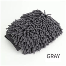 Load image into Gallery viewer, Car Wash Gloves Chenille Glove Plush Rags Thickened double-sided Car Supplies Cleaning Tools Auto Acessories Car Detailing