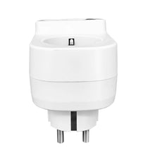 Load image into Gallery viewer, TOSVA-16 Reclosable Voltage current Protector Socket AC 110V 220V Adjustable 16A Power Surge Protector EU Plug Socket TOMZN
