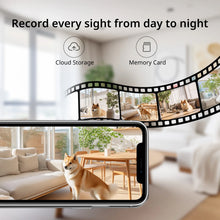 Load image into Gallery viewer, BoyKeep Smart Camera 2K Security Protection Wifi Surveillance 5G/2.4GHz Indoor Baby Night Vision 360° Pan & Tilt 2-Way Audio K30