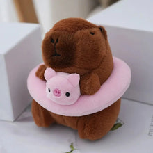 Load image into Gallery viewer, Cute Capybara Plush Toy Hoodie – Small Winged Stuffed Doll for Kids