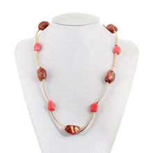 Load image into Gallery viewer, Women's Multi Color Acrylic Necklace Statement Necklaces & Pendants Colorful Maxi Geometric Fashion Jewelry for Women SP003