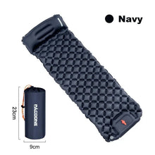 Load image into Gallery viewer, Ultralight Camping Inflatable Mattress with Built-In Pump & Pillow