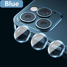 Load image into Gallery viewer, HD Camera Lens Protector 9H Hardness Anti-Scratch Camera Protector For iPhone 13 14 12 Pro Max Titanium Alloy Camera Protector for iPhone 12 13 Mini Camera Protector Lens Protection Glass Suit