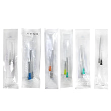 Load image into Gallery viewer, 50pcs/Box Blunt-tip Cannula for filler injection 18G 21G 22G 23G 25G 27G 30G uric acid facial filling nose slight blunt needle