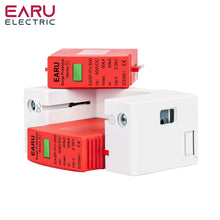 Load image into Gallery viewer, 2P DC SPD Surge Protective Device 500V 800V 1000V 20KA 30KA 40KA 60KA Voltage Protector Solar PV Photovoltaic Lightning Arrester