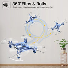 Load image into Gallery viewer, SYMA X20 Mini Drones for Kids RC Dron Helicopter Toy, Indoor Small Flying Pocket Quadcopters Remote Control Toys