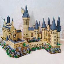 Load image into Gallery viewer, New Magic Castle Micro Building Blocks Light Up Street View Architecture Creative MOC Model Kit Kids Christmas Birthday Gifts