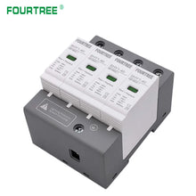 Load image into Gallery viewer, AC SPD Surge Protection 2P 3P 4P 10〜20KA/20〜40KA /30KA〜60KA House Lightning Protector Low-Voltage Arrester Protective Device