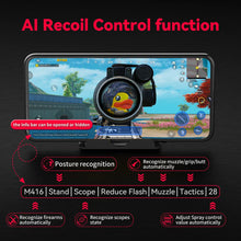 Load image into Gallery viewer, 5in1 Mobile Game Converter Keyboard Mouse Gaming Set for PUBG Wired RGB Backlit Keyboard with Phone Holder for Gamer Accessories