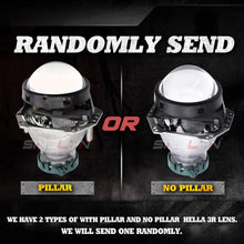 Load image into Gallery viewer, Sinolyn D1S D2S D3S D4S Lenses For Hella 3R Bi Xenon Projector Car Lights Headlight 3 Inch Devil Eyes Headlamps Car Accessories