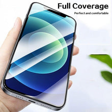 Load image into Gallery viewer, 4PCS Full Cover Protective Glass For iPhone 13 12 11 Pro Max Screen Protector For iPhone 6 7 8 Plus X XR Xs SE 2020 Mini Glass Full Glue Big Curved Edge Flexible Tempered Glass for iPhone