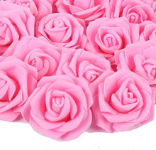 Load image into Gallery viewer, 10/20/50Pcs Artificial Foam Rose Flowers PE Fake Flower for Home Room Dceor Wedding Party Halloween Thanksgiving Christmas Decor