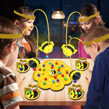 Load image into Gallery viewer, Little Bumblebee Fishing Puzzle Board Game - Interactive Educational Toy for Kids & Family Fun