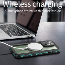 Load image into Gallery viewer, Waterproof Case For iPhone 14 Pro Max 14 Pro iPhone 13 Pro Max Protector Full Body Protective Dustproof Magnetic Phone Case Waterproof 360 Degree All-Round Protection with Built-in Screen Protector Outdoor Transparent Shockproof Case
