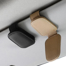 Load image into Gallery viewer, Universal Car Sunglasses Clip Card Ticket Holder Stand Fastener Pen Case Eyeglasses Sun Visor Car Accessories