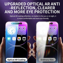 Load image into Gallery viewer, 100D Full Cover Tempered Glass For iPhone 14 11 12 13 Pro Max XR X Screen Protector On iPhone 14 Pro Max Curved Protective Glass Screen Protector Tempered Glass Military Shatterproof & Longest Durable Screen Protector For iPhone