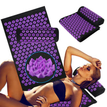 Load image into Gallery viewer, Acupressure Yoga Mat Kuznetsov Applicator Cushion with Spikes