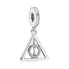 Load image into Gallery viewer, New Fashion Charm Original Hat Lightning Triangle Beads Suitable for the Original Pandora Women's Bracelet Jewelry Accessories