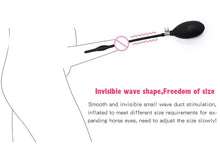 Load image into Gallery viewer, Inflatable Urethra Catheter Dilator Expandable Horse Eye Stick Silicone Penis Plug Masturbator BDSM Sex Toys For Men Gay Adult