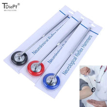 Load image into Gallery viewer, 1Pcs Percussion Hammer Medical Neurological Percussion Knee Examination Diagnostic Percussor Reflex Massage Tendon Hammer Health