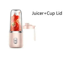 Load image into Gallery viewer, Portable Electric Blender Bottle – 6-Blade Smoothie Maker USB