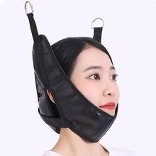 Load image into Gallery viewer, Over Door Cervical Traction Device – Adjustable Neck Stretcher with Comfort Cushion
