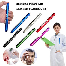 Load image into Gallery viewer, 1PC Pocket Medical Pen Light Lanten LED Penlight Torch Otoscope Flashlight Ophthalmoscope for Doctor Nurse Emergency First Aid