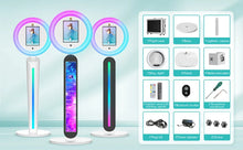 Load image into Gallery viewer, Selfie Stand Photo Booth Machine ipad Photobooth compatible for 10.2-12.9inch ipad Photo Booth Stand Machine for Party Wedding