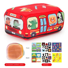 Load image into Gallery viewer, Montessori Magic Tissue Box Sensory Busy Board Toy