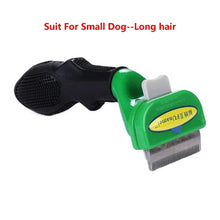 Load image into Gallery viewer, Cat & Dog Hair Removal Comb – Professional Grooming Brush for Shedding Control, Massage & Cleaning | Stainless Steel Deshedding Tool
