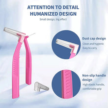 Load image into Gallery viewer, Interdental Brush 20-Pack - Soft Mini Brushes with Dust Cover for Orthodontic and Dental Cleaning