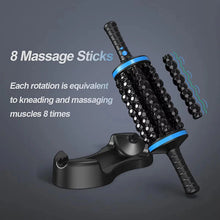 Load image into Gallery viewer, Cordless Roller Body Massager – 360 Percussive Relaxer