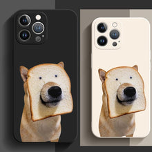 Load image into Gallery viewer, Cute and Funny Puppy Phone Case For iPhone 13 14 11 12 Pro Max XS XR 7 8 Plus Creative Shockproof Soft Silicone Phone Cover Flexible Silicone Dog Pattern Cute Phone Case