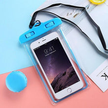 Load image into Gallery viewer, Water Proof Cases For iPhone 12 Cover Pouch Cases For iPhone XS MAX 8 7 6 s Plus Universal Waterproof Case Universal Waterproof Cell Phone Bag/Holder for iPhone Case & Strap