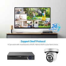 Load image into Gallery viewer, HD 1080P Wifi Camera Indoor Dome Wireless Camera Nightvision Two Way Audio Email Alert iCSee Xmeye Cloud Home Security Camera