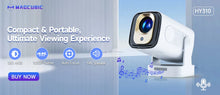 Load image into Gallery viewer, Transpeed 4K Wifi6 HY300 Pro Projector