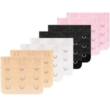 Load image into Gallery viewer, 3/6/12pcs Bra Extender for Women's Elastic Bra Extension Strap Hook Clip Expander Adjustable Belt Buckle Intimates Accessories