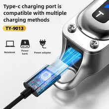 Load image into Gallery viewer, Electric Hairdresser Shaving Head Pusher Electric Pusher Clipper Hair Precision USBCharging Hair Trimmer for Men Home Appliances