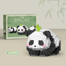 Load image into Gallery viewer, Creative DIY Assemable Animal Cute MINI Chinese Style Animal Panda Building Block Educational Boy Toys For Children Model Bricks