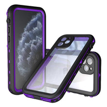 Load image into Gallery viewer, Waterproof Case For iPhone 14 13 12 11 Pro Max 14Plus 12Pro Durable Water Proof Cover Sport 360 Protect iPhone12 Mini Waterproof Case for iPhone Drop Resistant Iphone Clear Back